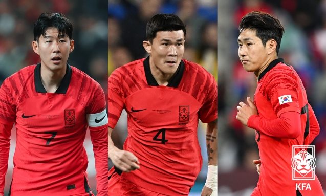 손흥민 김민재 이강인 / KFA