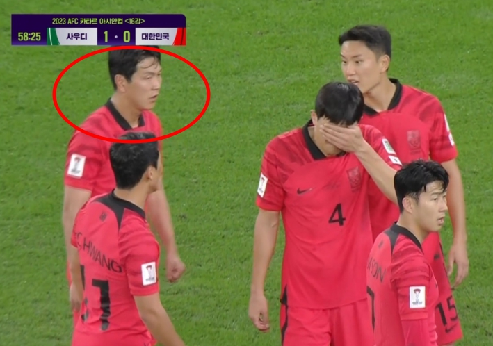 한국 사우디 김영권 김민재 정승현 3백 선발