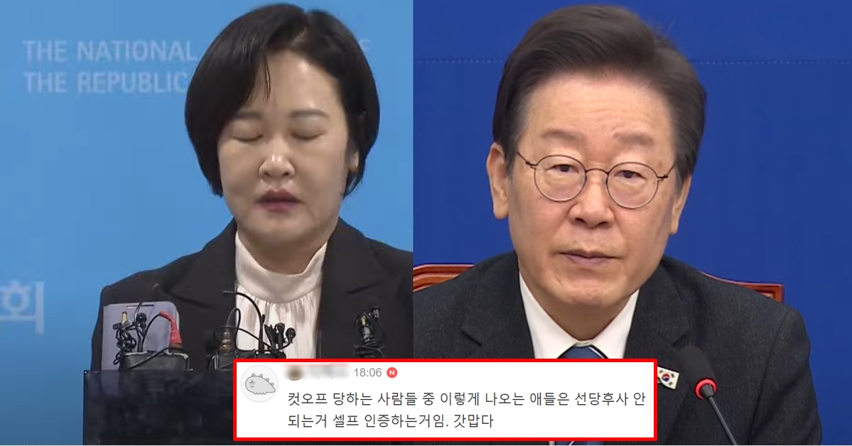 더불어민주당 이수진 총선 공천 컷오프 민주당 탈당