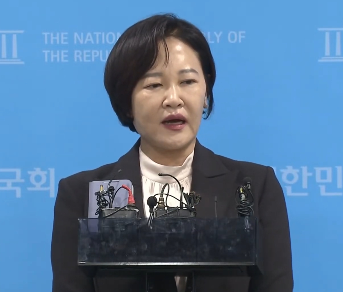 이수진 민주당 탈당 기자회견 이재명 대표 악담