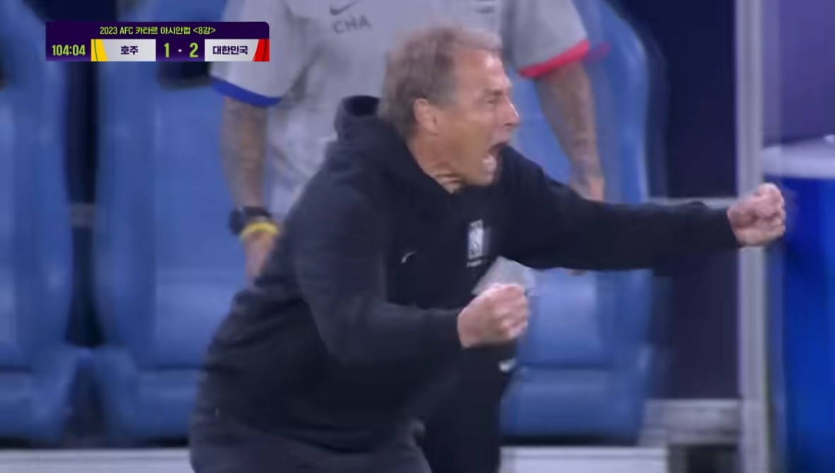 클린스만호 호주전 승리