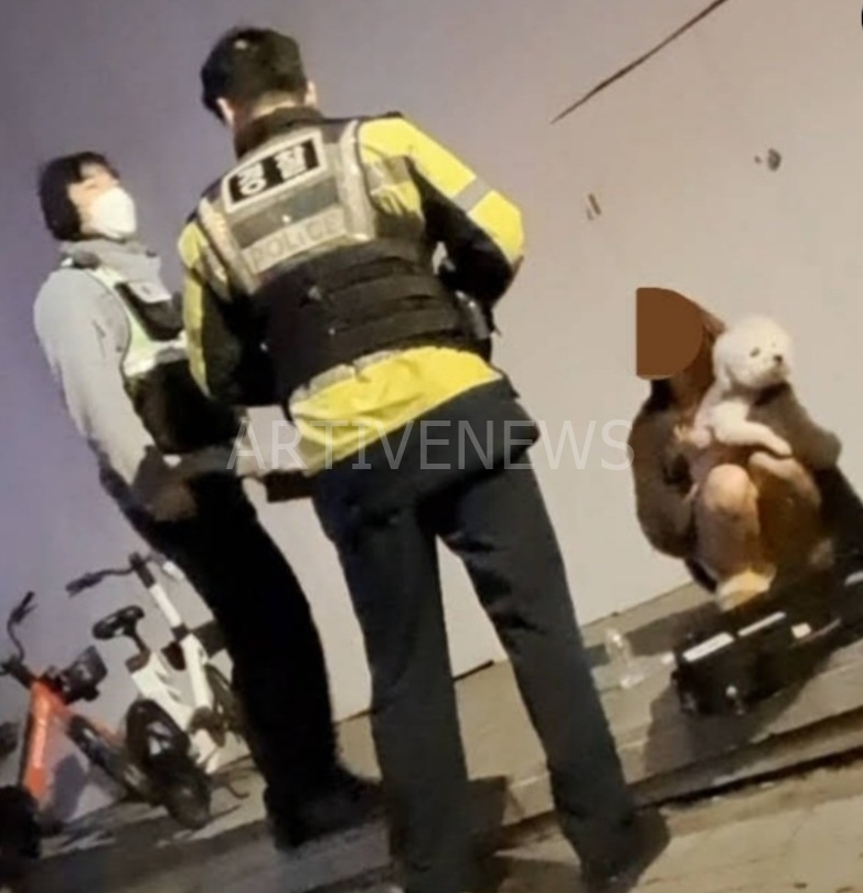 강남 음주운전 사고 20대 여성 벤츠 운전자 사진