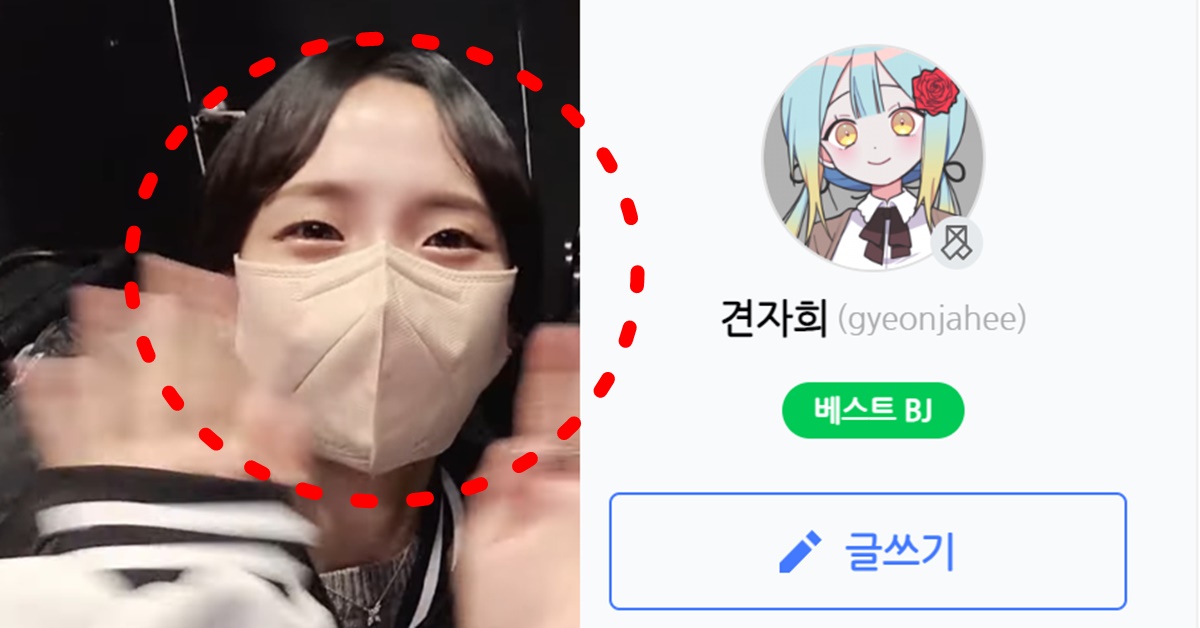 아프리카TV 소속 견자희 픽셀 떠나 인챈트 이적 후 실물 얼굴 관심