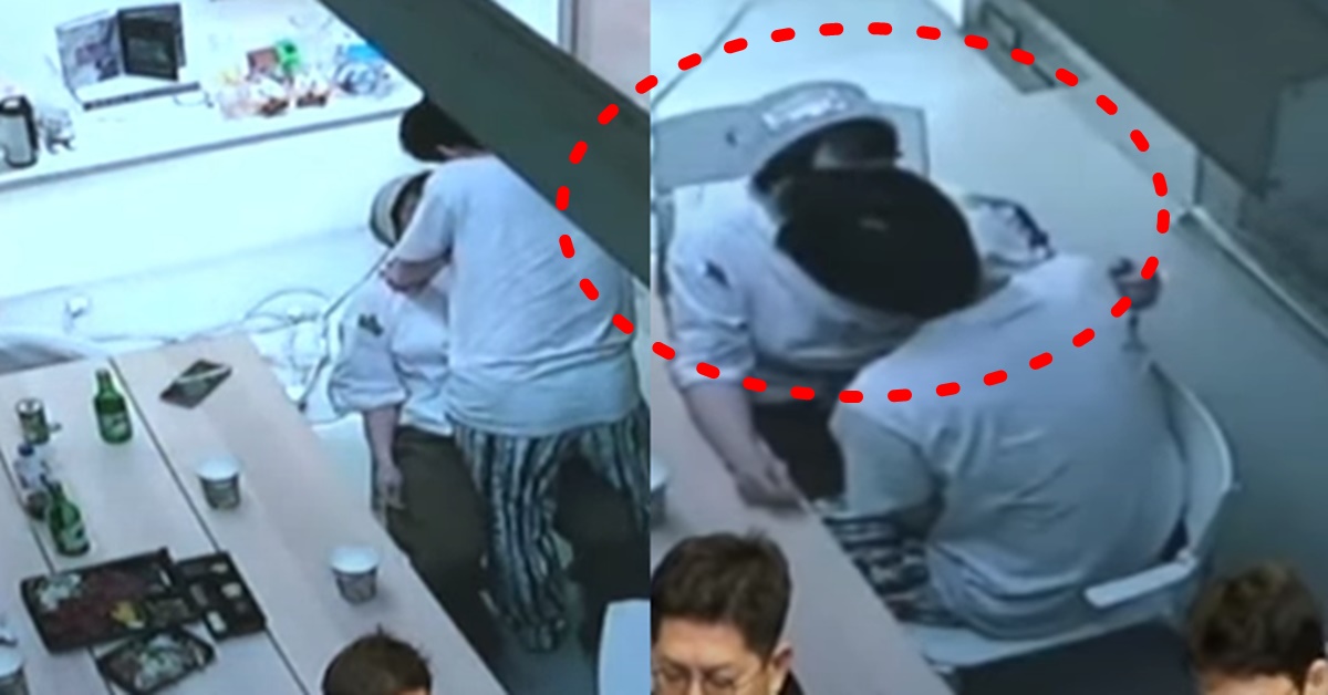 오메가엑스 휘찬 성추행 스파이어 강성희 이사 피해 주장 CCTV 영상