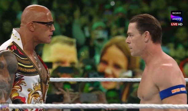 코디 로즈 로만 레인즈 경기 존 시나 더 락