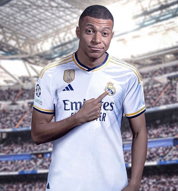 음바페 레알 유니폼 합성