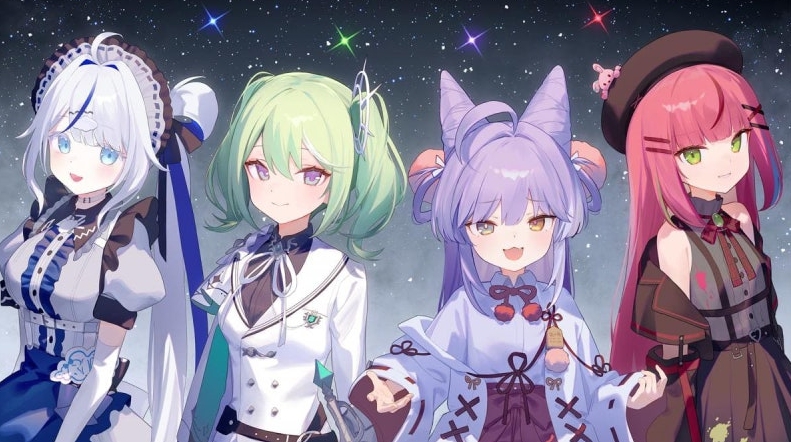 스텔라이브 3기 아오쿠모 린 유즈하 리코 텐코 시부키 하나코 나나