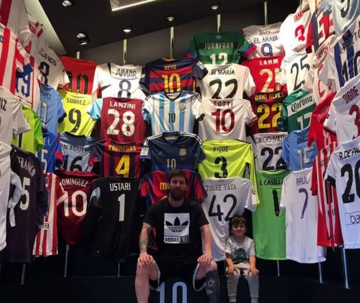 리오넬 메시 유니폼 수집방