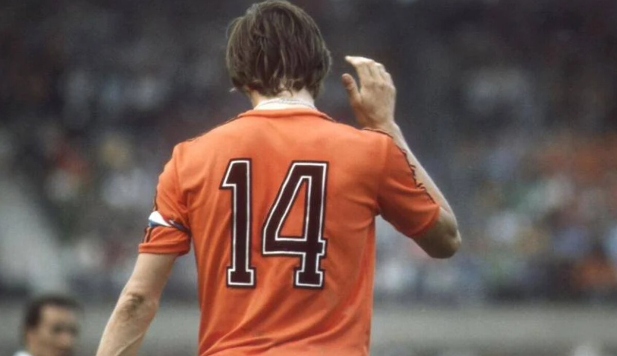 요한 크루이프 등번호 14번