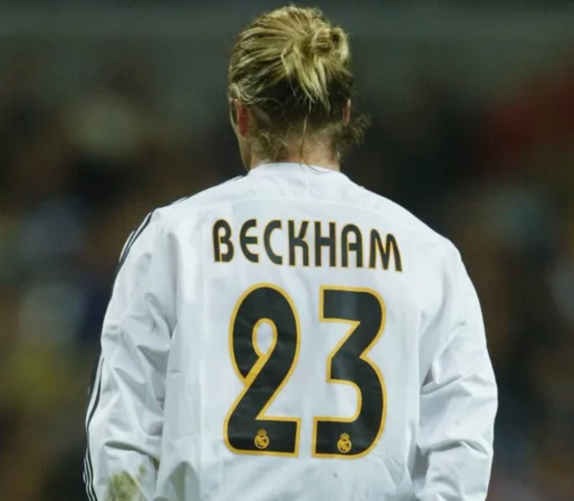 축구 등번호 23번 데이비드 베컴