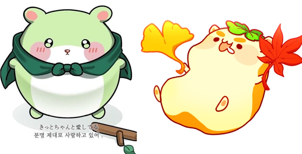 유즈하 리코 김뿡 캐릭터 표절 논란 해프닝