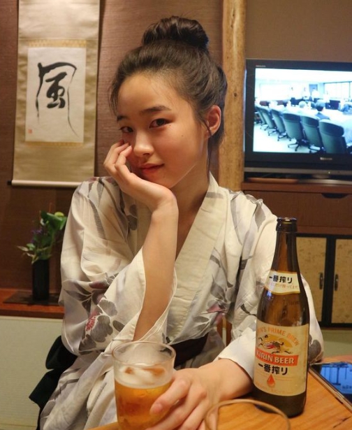 오상욱 여자친구 지목된 모델 하루카 토도야