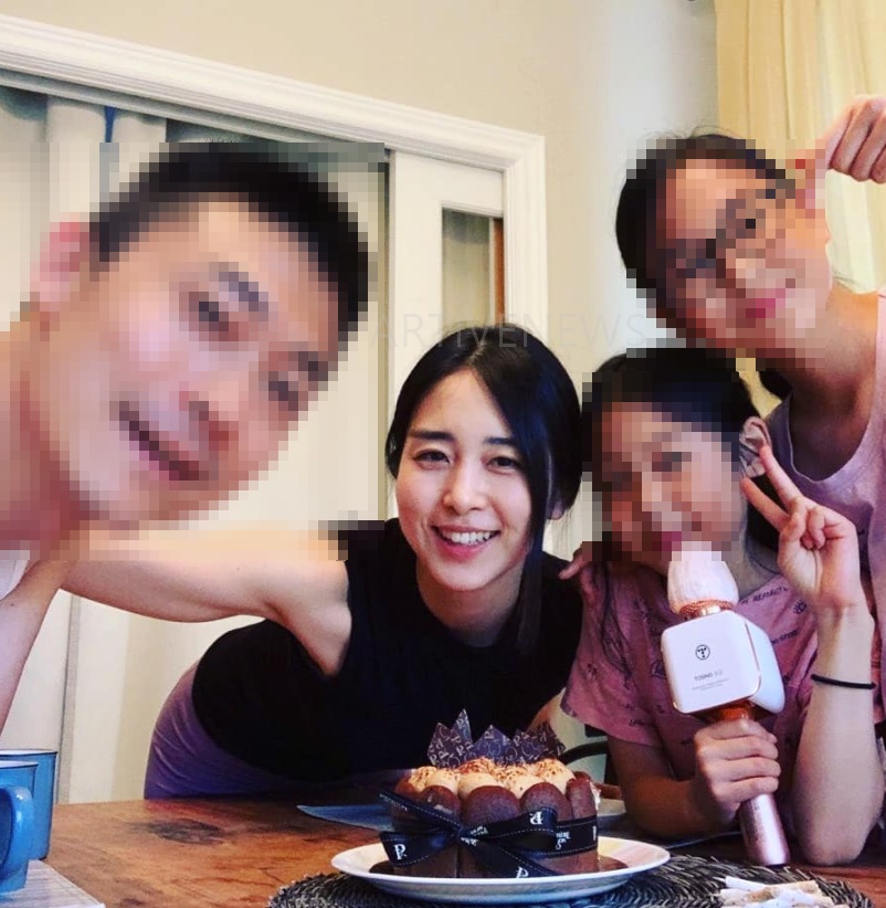 송하연 요가 남편과 딸들 SNS 사진