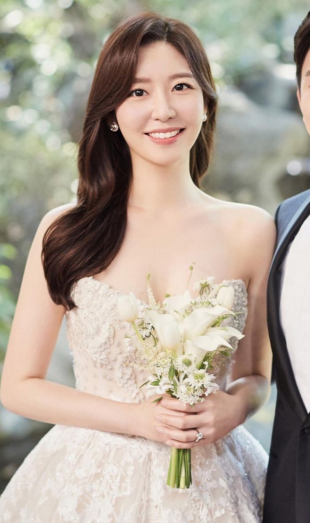 유채림 결혼 사진