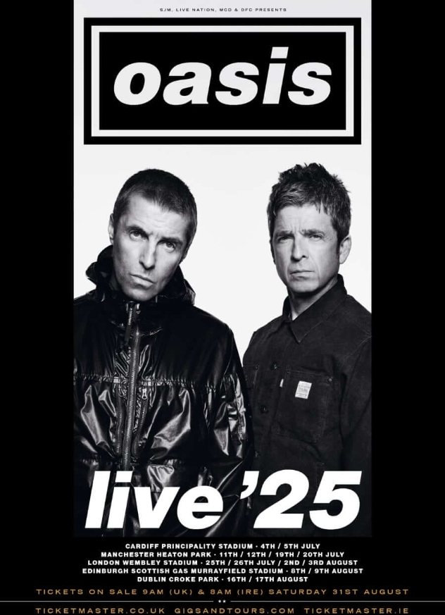 오아시스 LIVE 25