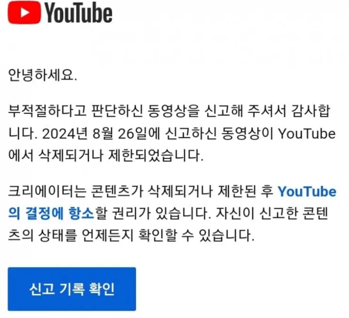 뻑가 유튜브 수익 창출 정지
