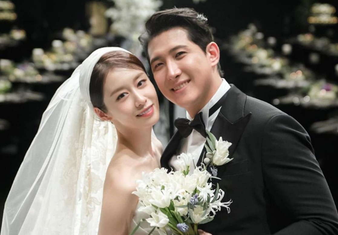 황재균 지연 결혼 사진