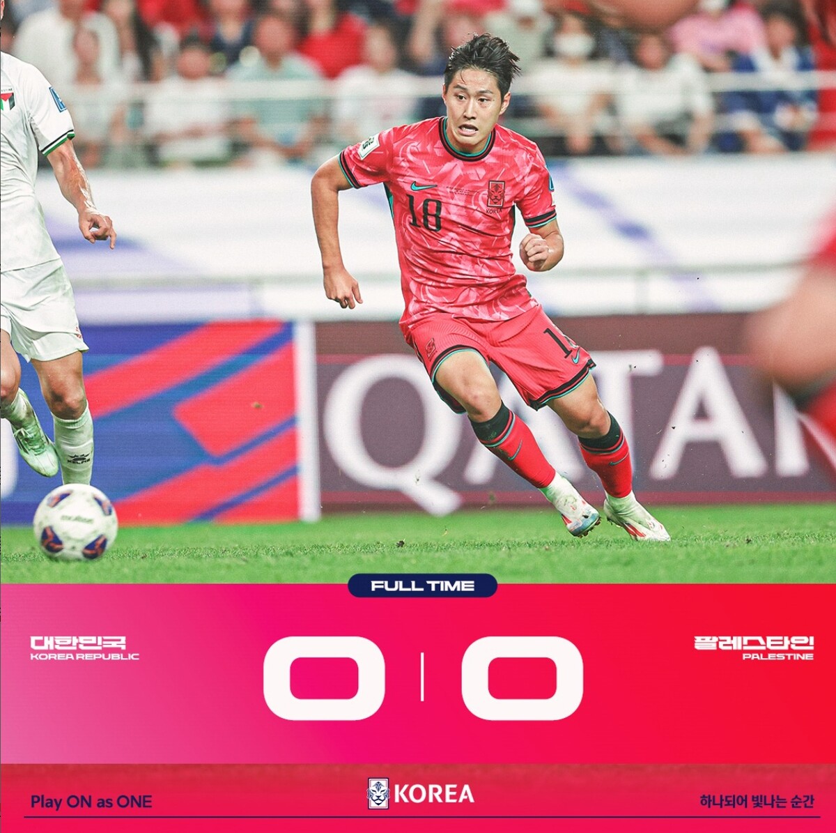 홍명보호 팔레스타인전 무승부