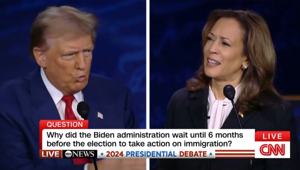 트럼프 불법 이민자 개와 고양이 잡아먹는다 발언 / CNN