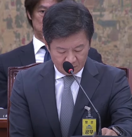 축협 국감 정몽규 회장