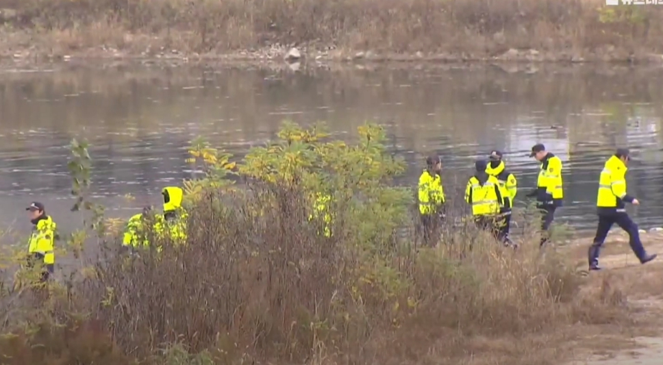 북한강 수색 장면