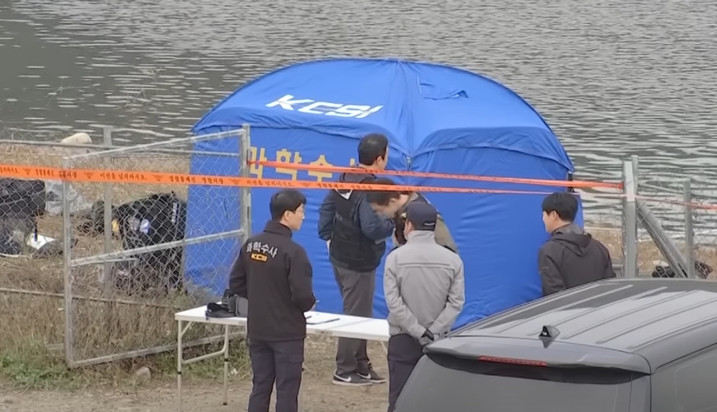 화천 북한강 유기 현장