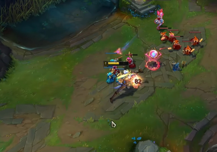 러너리그 롤 스크림 경기 장면