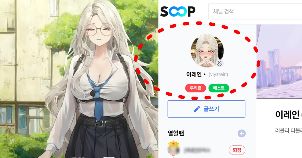 아프리카 버튜버 이레인