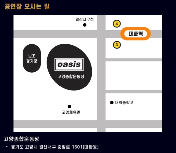 오아시스 고양종합운동장