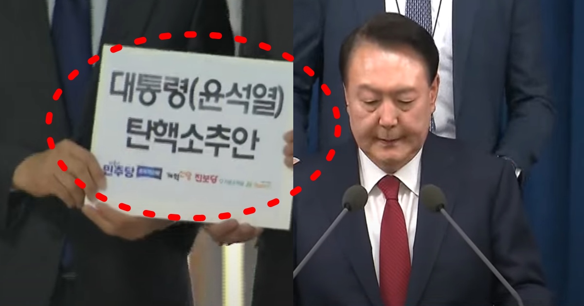 내란 수괴 윤석열 탄핵 소추안 발의