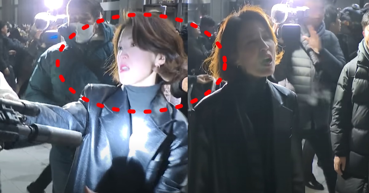 윤석열 친위 쿠데타 반란군 항의한 안귀령