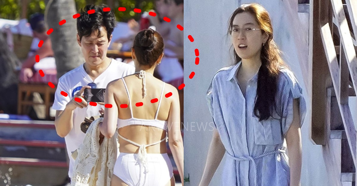 이정재 임세령 커플 카리브해 해변 데이트 파파라치