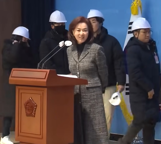 김민전과 백골단