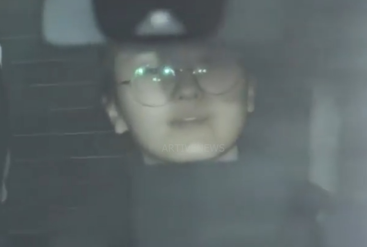 일본 방송에 공개된 유주현 얼굴 사진