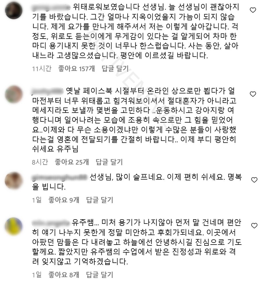 인스타그램 댓글