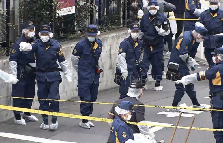 일본 신주쿠 모가미 아이 사망 현장