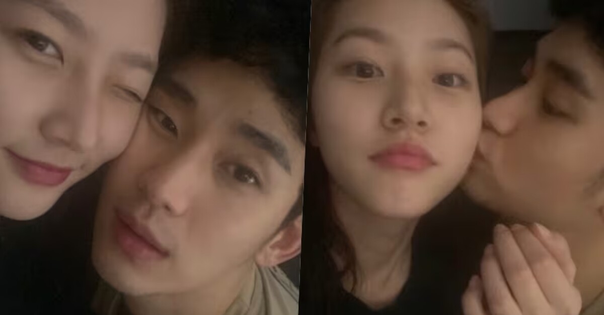 김수현 김새론 뽀뽀