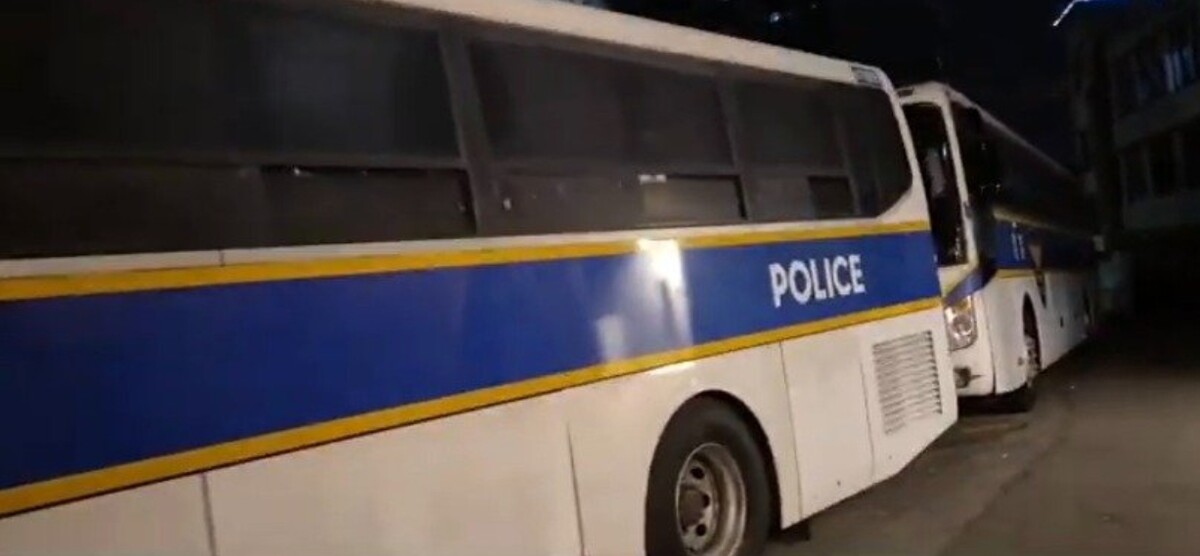 헌법재판소 앞 경찰