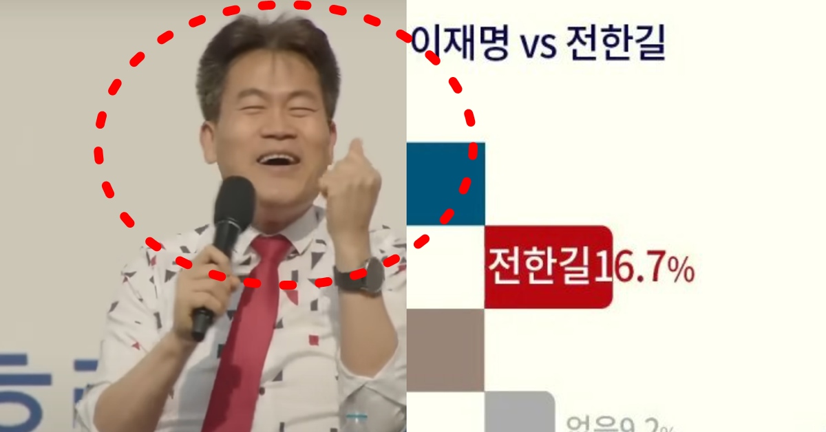 전한길 21대 조기 대선 여론조사