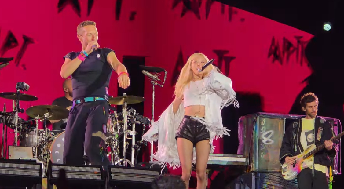 콜드플레이 22일 화콘 게스트 로제