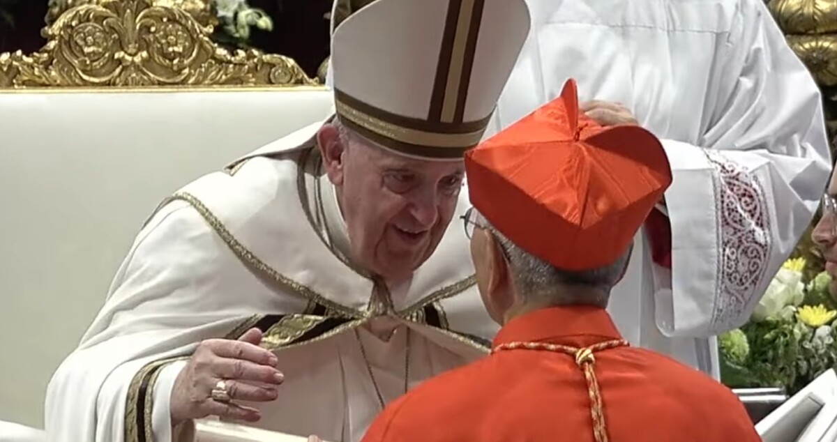 프란치스코 교황과 유흥식 추기경