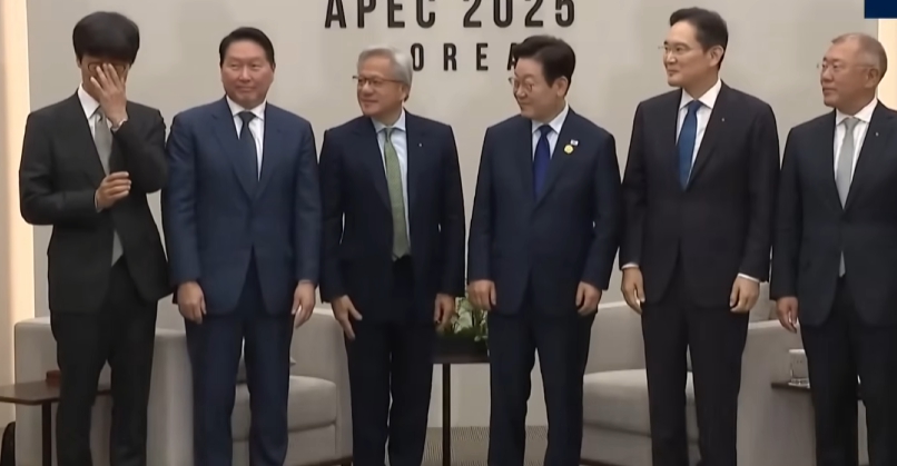 젠슨황 이재명 기업 대표 접견